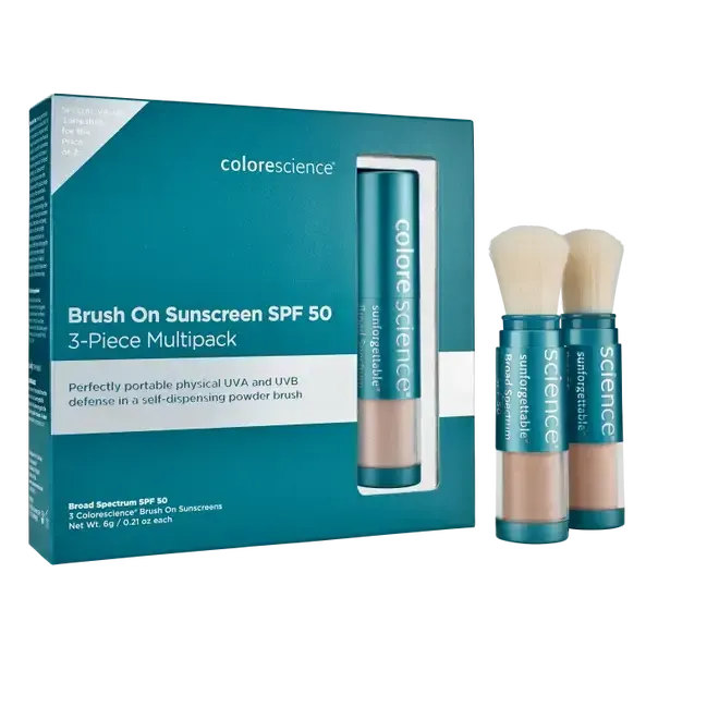 Colorescience: Sunforgettable Enviroscreen Protection SPF50 3 Piece Multipack – Medium